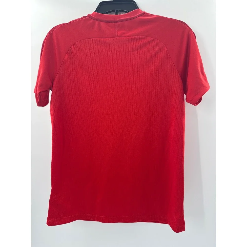 Nike Sevilla FC Dri-FIT Training Jersey Kids XL Red Soccer Shirt Short‎ Sleeve